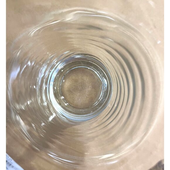 Set Of 5 Libbey Orbita Glasses Wave Pattern 16 Oz Each - Picture 7 of 8